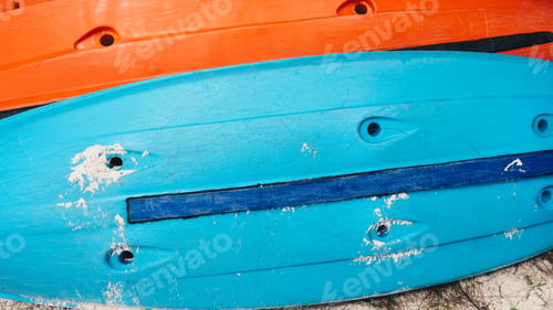 Preview: Kayak Rest On Beach.