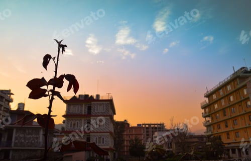 Preview: Pokhara City At Sunset