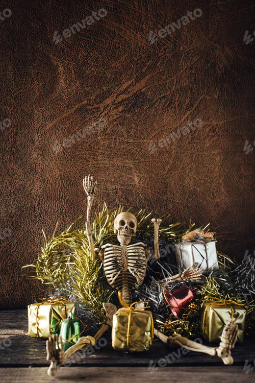 Preview: Still Life Of Skeleton Party