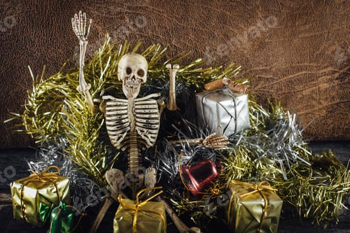 Preview: Still Life Of Skeleton Party