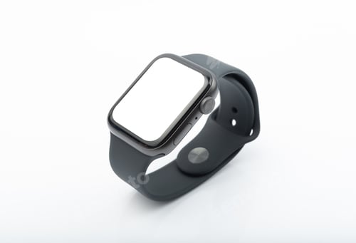 Preview: Wireless Smart Watch Isolated On White Background