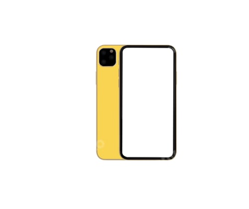 Preview: New Version Of Slim Smartphone With Blank White Screen