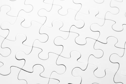 Preview: Part Of Completed White Puzzle