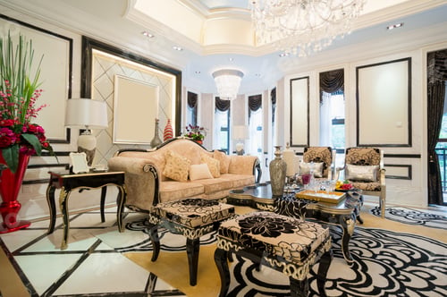 Preview: Luxury Living Room With Nice Decoration