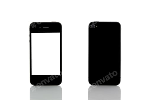 Preview: Smartphone On White Background