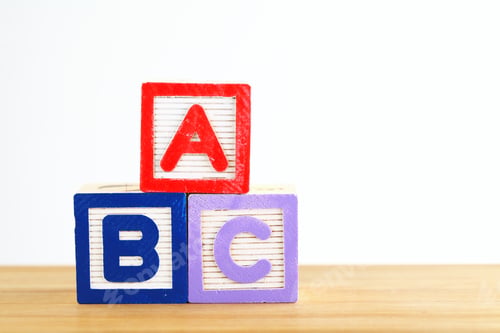 Preview: Alphabet Block With Abc