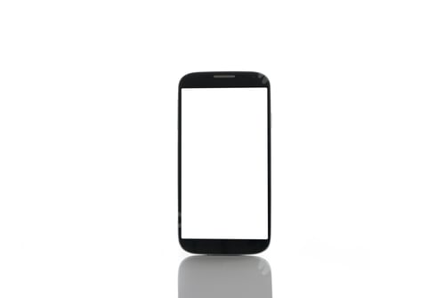 Preview: Smartphone Isolated On White Background