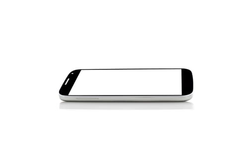 Preview: Smartphone Isolated On White Background
