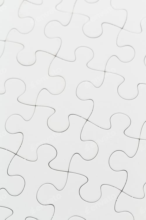 Preview: White Puzzle Background