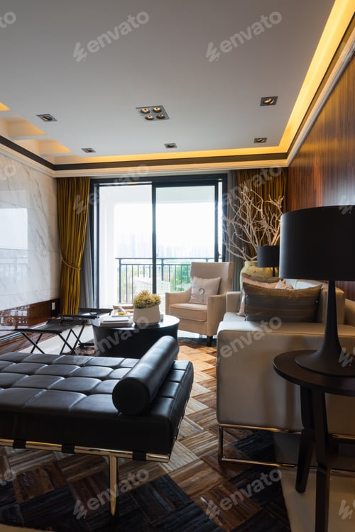 Preview: Modern House Interior With Very Nice Decoration