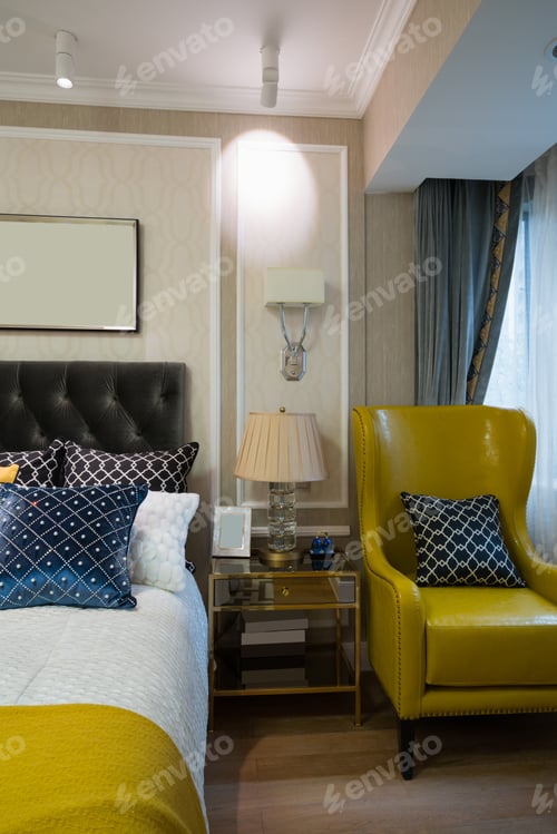 Preview: Comfortable Bedroom With Nice Decoration