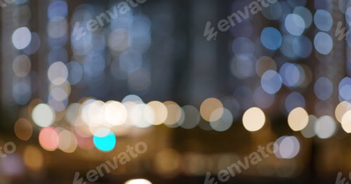 Preview: Blur Of City Traffic Night View