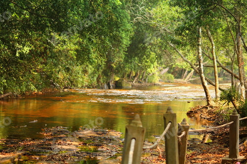 Preview: Chup Preah Stream Where The Kbal Spean (Thousand Lingas Relics) Are Located. A Sacred Place For