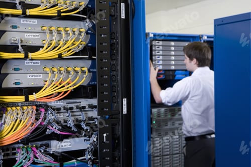 Preview: It Technician Checking Network Server