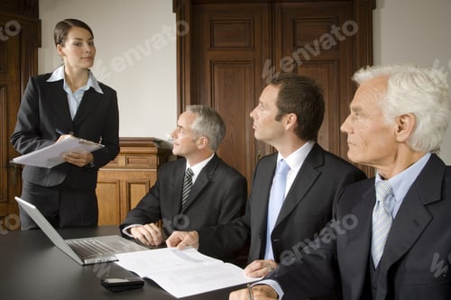 Preview: Businesspeople In Meeting