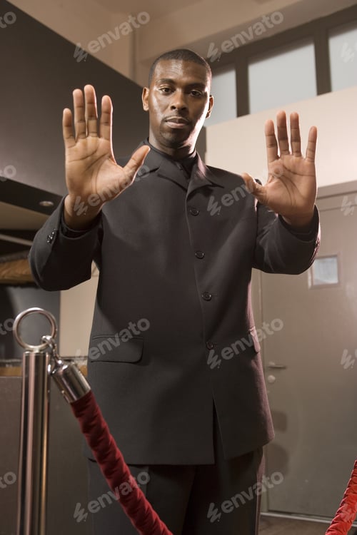 Preview: A Bouncer In A Nightclub.
