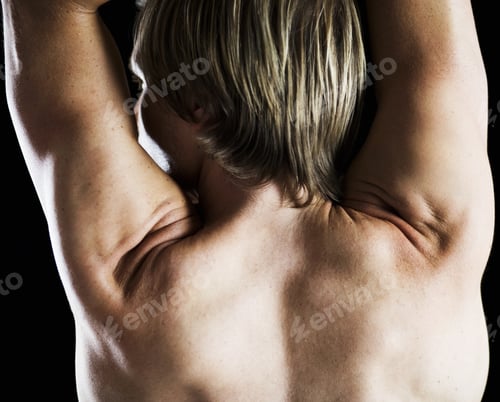 Preview: A Male Nude, Shoulders