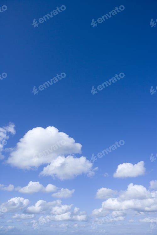 Preview: Clouds In Sunny Blue Sky