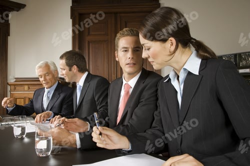 Preview: Businesspeople In Meeting