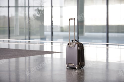 Preview: An Unattended Suitcase In Office Lobby
