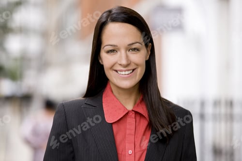 Preview: Portrait Of A Businesswoman Smiling