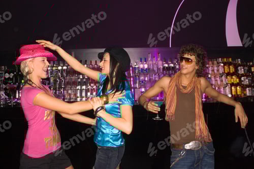 Preview: Three People At A Bar