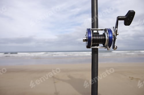 Preview: Fishing Rod On Beach