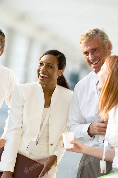 Preview: Group Of Business People Laughing