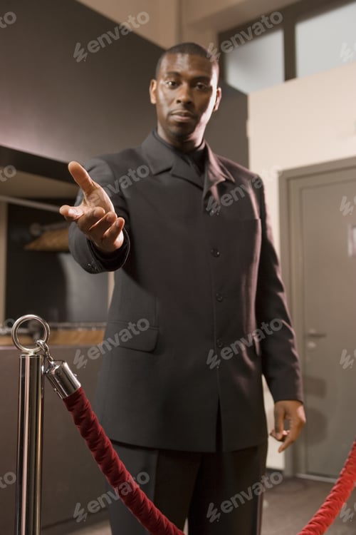 Preview: A Bouncer In A Nightclub.