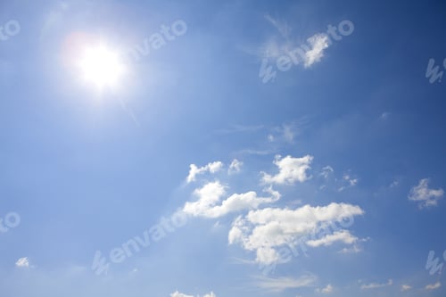 Preview: Sun Shining In Blue Sky