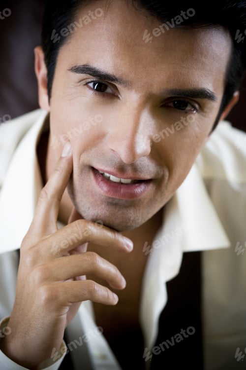 Preview: Portrait Of A Young Man Looking Seductive