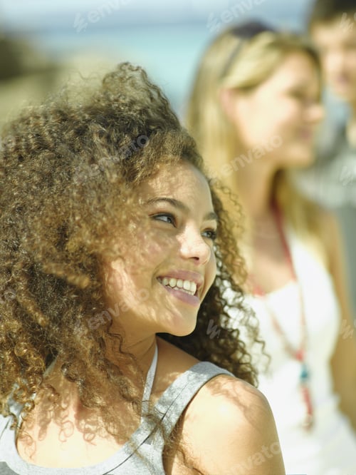 Preview: Close-Up Of A Young Woman Smiling