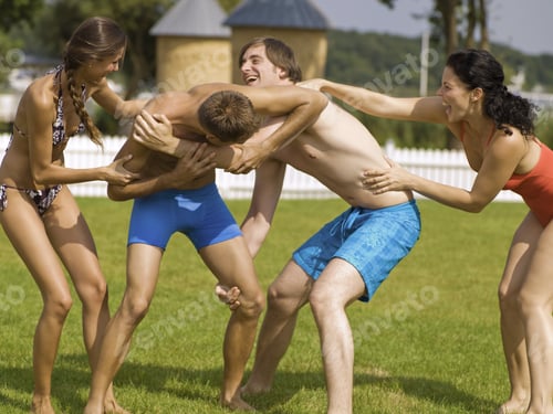 Preview: Friends Play Fighting