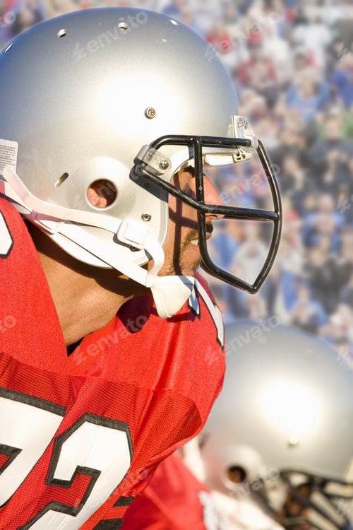 Preview: Close Up Of Football Player