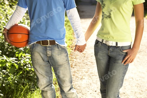 Preview: A Couple Holding Hands.