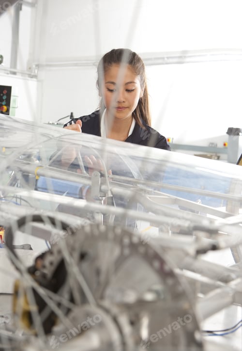 Preview: Student Constructing Electric Vehicle Prototype In Vocational School