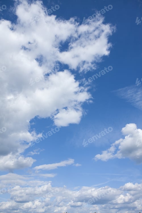 Preview: Clouds Floating In Blue Sky
