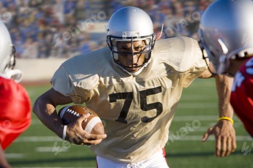 Preview: Running Back Running With Football