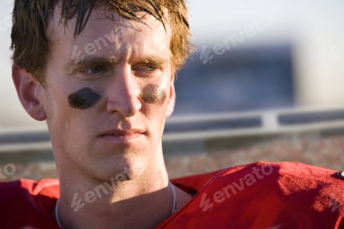 Preview: Close Up Of Football Player