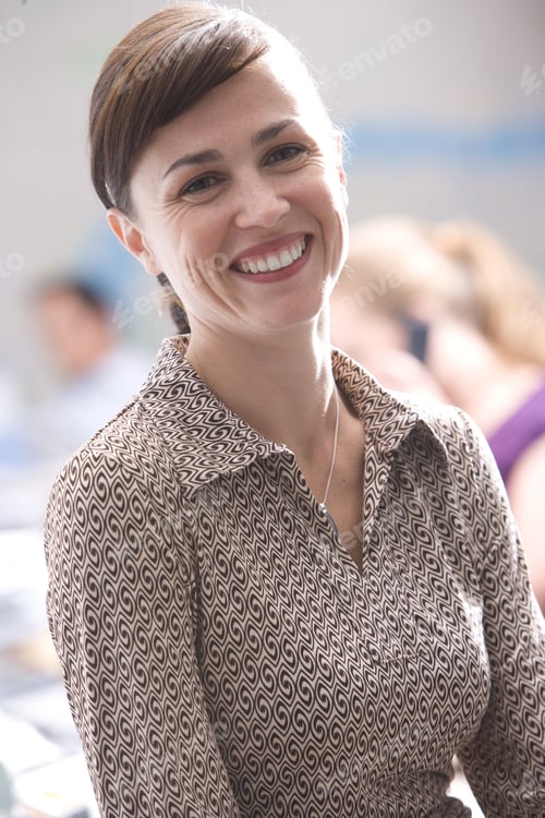 Preview: Businesswoman, Smiling, Portrait