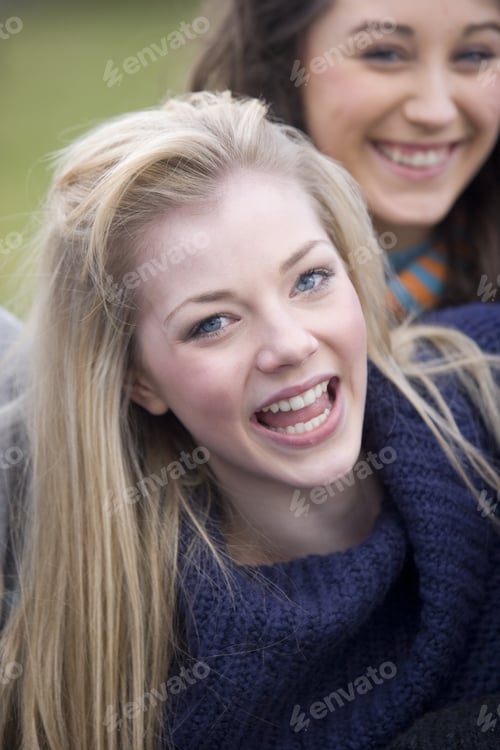 Preview: Smiling Teenage Girls
