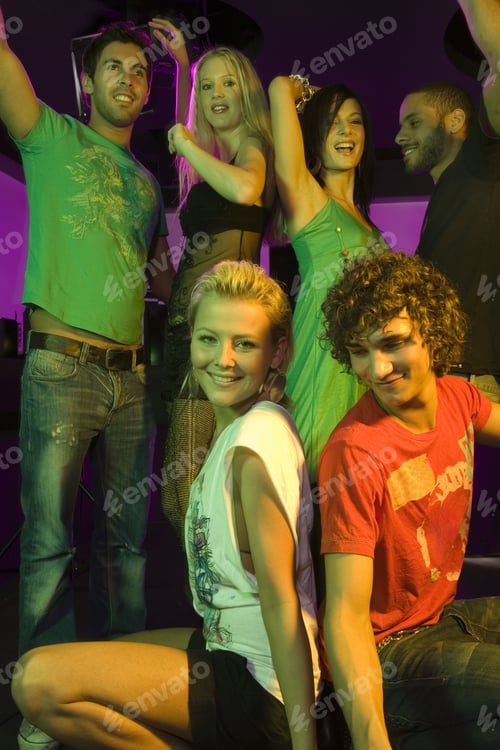 Preview: Group Of People Dancing In A Nightclub