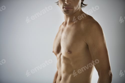 Preview: A Male Nude, Mid Section