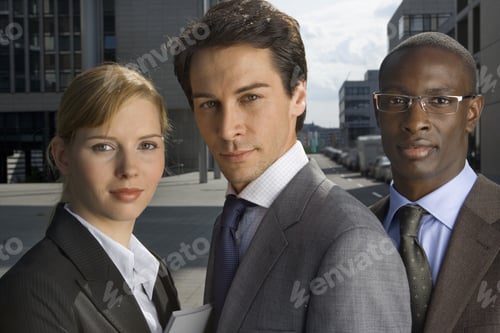 Preview: Three Business People.