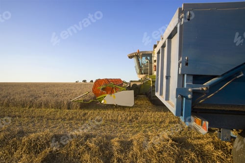 Preview: Harvester And Truck