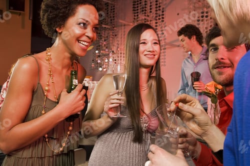 Preview: People At A Nightclub.