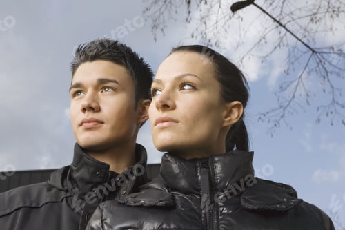 Preview: Low Angle View Of A Young Couple