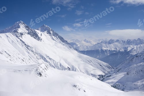 Snowy Mountain Range
