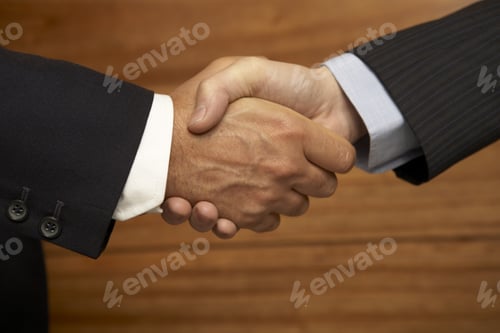 Preview: Close-Up Of Two Businessmen Shaking Hands
