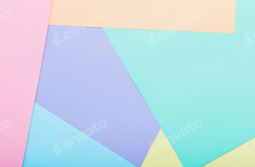 Preview: Pastel Paper Geometric Background